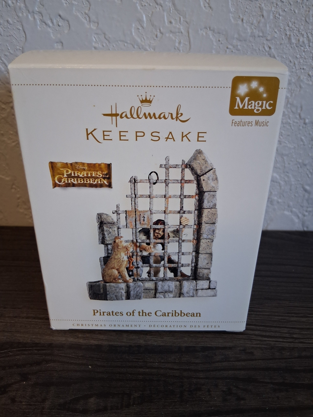 Hallmark Keepsake Pirates of the Caribbean Ornament Music Jack Sparrow 2008 Box